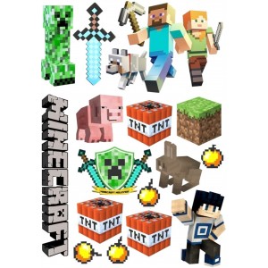 Принт Minecraft 18